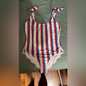 Red White & Blue one piece